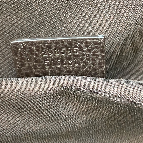 GUCCI GG Crystal Canvas and Leather Large Princy Handbag - Picture 10 of 14